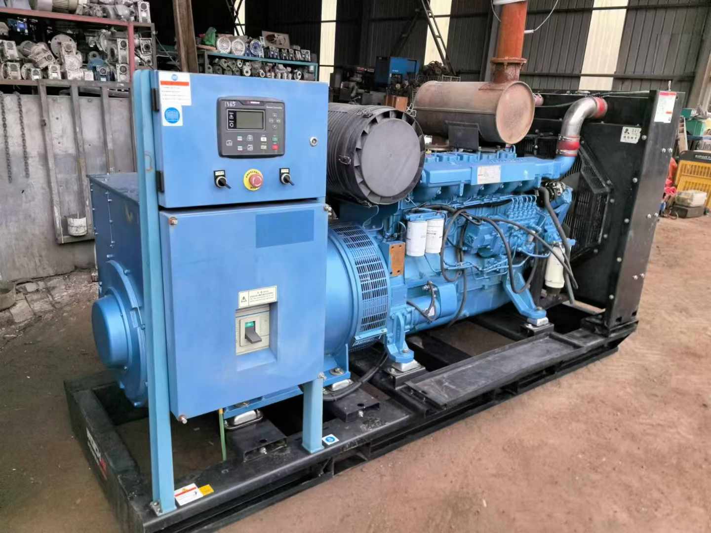 鲁山500kW 柴油发电机组可带动设备功率的计算公式是什么?